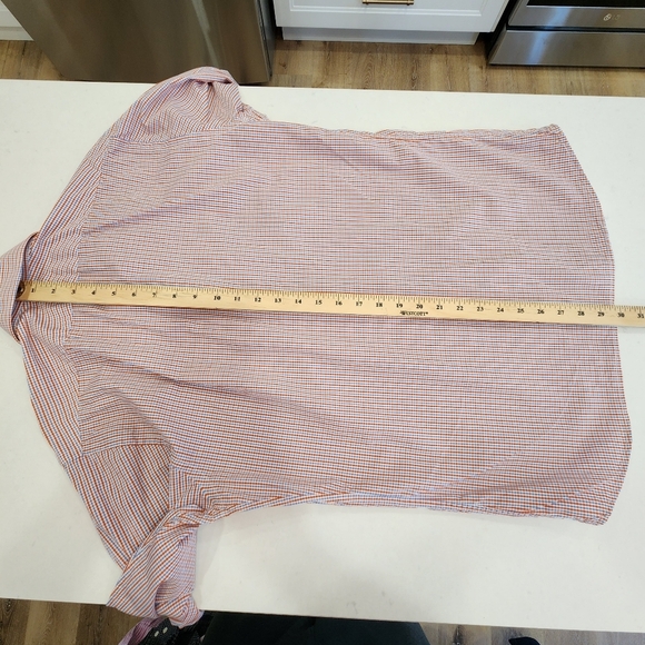 Spier & Mackay Handmade Slim Shirt Mens 16 Multicoloured Gingham Checks Oxford - Picture 9 of 10